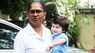 Taimur Ali Khan’s Nanny Gets Angry as a Man Forces a Selfie With the Star Baby (Watch Video)