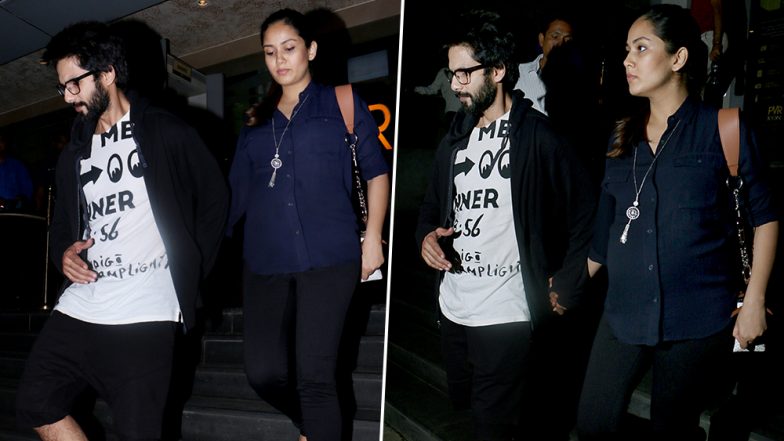 Shahid Kapoor Steps Out for a Movie Date With Wife Mira Rajput – See Pics