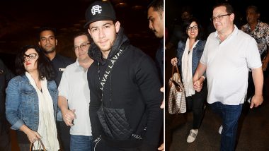 Post Engagement With Priyanka Chopra, Nick Jonas Leaves For The States With Family - View Pics!