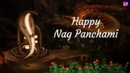 Nag Panchami Wishes in Hindi: WhatsApp Messages, SMS, Facebook Status, Greetings & Gif Images to Send on The Hindu Festival of Snakes