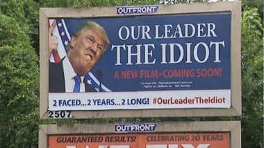 'Our Leader The Idiot': Anti-Donald Trump Billboard Sparks Outrage in New Jersey