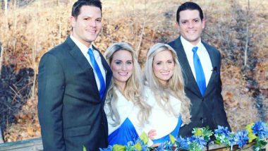 Identical Twin Brothers Who met Identical Twin Sisters at Twins Days Festival Marries in a Joint Wedding