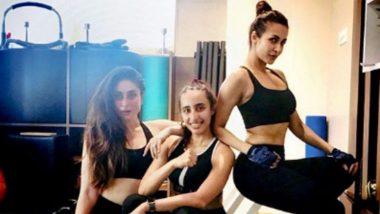 Kareena Kapoor Khan and Malaika Arora Prove That Workouts Can Be so Much Fun if It is With Your BFF! - Watch Video