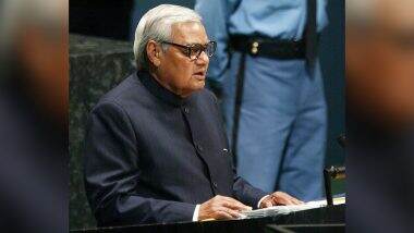 Atal Bihari Vajpayee Dies: Watch His Historic Speech in Hindi at United Nations General Assembly in 1977