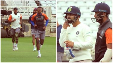 After Harsh Criticism, Indian Team Begins Their Training Session At Trent Bridge Ahead of Third Test Match Against England: View Pictures