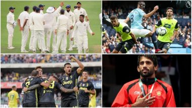Sports Round-Up August 13 to 19: EPL Match Results, India's Resurgence Against England, and Bajrang Punia's Gold Medal at Asian Games Top Highlights This Past Week