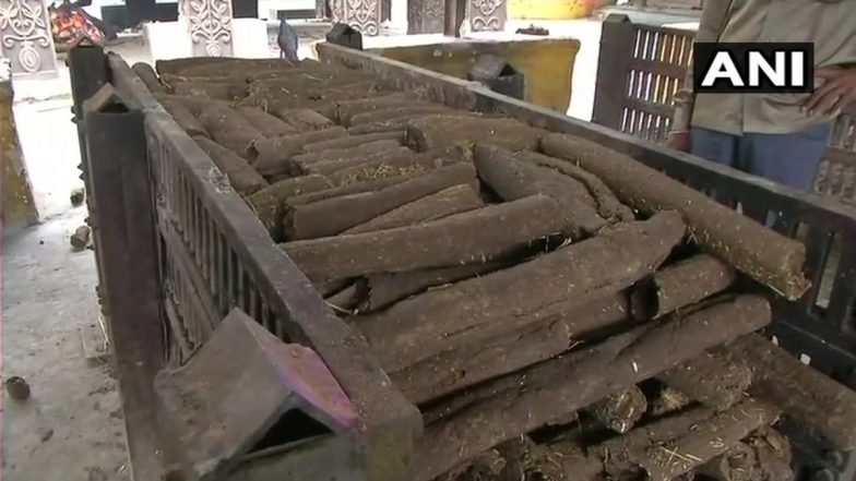 Chhattisgarh: Raipur Introduces 'Eco-Friendly' Wood Logs for Funerals Made Out of Cow Dung