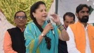 VVIP Culture Continues! Madhya Pradesh Minister Yashodhara Raje Scindia&rsquo;s Car Drives Into Railway Platform; Watch Video