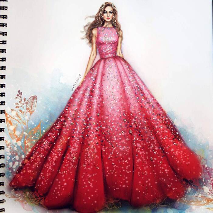 The Pink Embellished Elie Saab Gown Is Too Beautiful. The Pink Embellished Elie Saab Gown Is Too Beautiful.