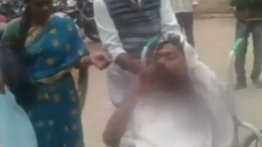 Medical Apathy in Karnataka: Doctors Refuse to Treat Bike Accident Victim With Severe Injuries & Vomiting Blood in Davanagere (Watch Video)