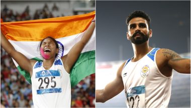 Asian Games 2018: Gold Medal Winners Swapna Barman, Arpinder Singh Create History as India Extends Athletics Golden Run in Asiad