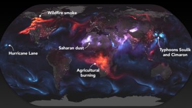 NASA's Aerosol Map Looks Stunning But It Shows Many Problems Our Planet is Facing, View Pic!