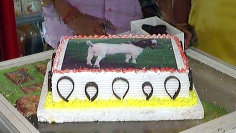 3d goat cake - Decorated Cake by bakerswalk - CakesDecor