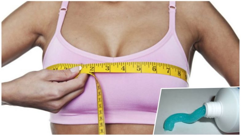 Does Toothpaste Help to Increase Your Breast Size and Prevent Sagging? Here's The Truth About This Home Beauty Hack