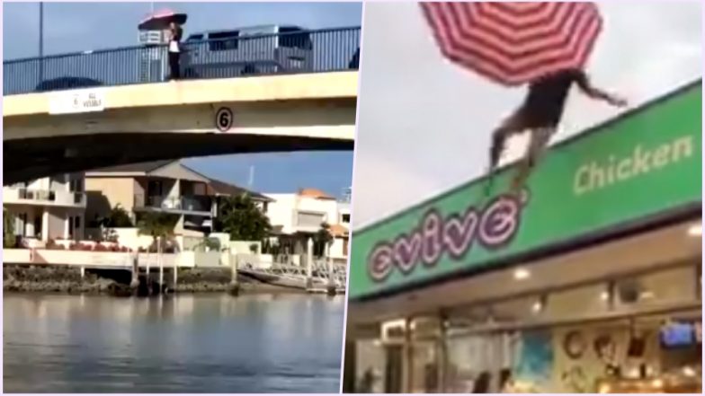 Mary Poppins Challenge Taking Over Kiki & Momo! Dangerous Pic Challenge Under Umbrellas Imitating Disney Character Goes Viral