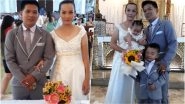 Philippine Bride Walks Down the Flooded Church Aisle: Video Goes Viral