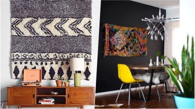Interior Decor Tips: Ways to Use Carpets as Wall Art to Add an Extra Dose of Glamour to Your Home