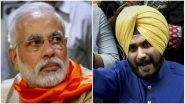 Navjot Singh Sidhu Hits Back at Critics: 'No One Questioned Narendra Modi's Unscheduled Visit to Pakistan'