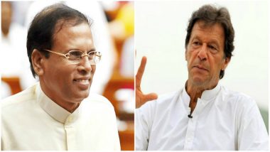 Sri Lanka President Maithripala Sirisena to Hold Talks with Pakistan's PM Imran Khan Over Drug Convicts