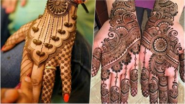 Kajari Teej 2018 Mehndi Designs: Significance of Applying Mehndi & Latest Henna Patterns