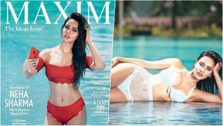 781px x 441px - Neha Sharma Oozes Sexiness in Red Hot Bikini on the Latest Cover of Maxim  Magazine (See Pics) | ðŸ‘— LatestLY