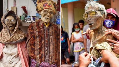 Indonesia's Ma'nene 'Zombie' Festival Has Tourists Posing With The Dead, Watch Video & Pics
