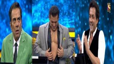 Dus Ka Dum 3 Written Episode Update August 25 2018 Salman Khan Finally Takes Of His Shirt on The Show on Special Request From Dharmendra LatestLY