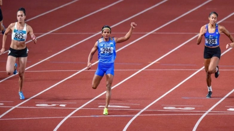 Dutee Chand Wins Silver at Asian Games 2018; Odisha Chief Minister Naveen Patnaik Announces Cash Prize of Rs 1.5 Crore