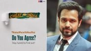 Emraan Hashmi Reveals the Logo of His Next Film Cheat India &ndash; View Pic