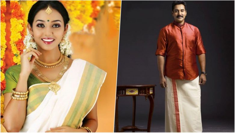 Onam 2018 Outfits: Traditional Mundu & Kasavu Sarees to Adorn on the  Festival of Harvest | 🙏🏻 LatestLY