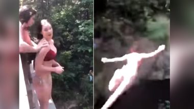 Teen Girl Pushed Off 60-feet Bridge by 'Friend' Ends Up With Broken Ribs and Lung Injury, Watch Shocking Video!