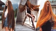 Russian Woman With Rapunzel Hair Once Suffered From Baldness! View Stunning Pics of Her Hair