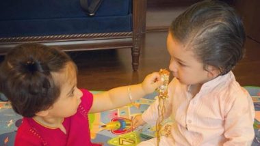 Taimur Ali Khan Celebrates His First Rakshabandhan With Sister Inaaya Naumi Kemmu And The Picture is Too Cute For Words!