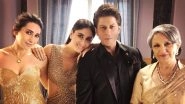 Shah Rukh Khan Spends a GOLDEN Evening with Kareena Kapoor Khan, Karisma Kapoor and Sharmila Tagore - View Pic