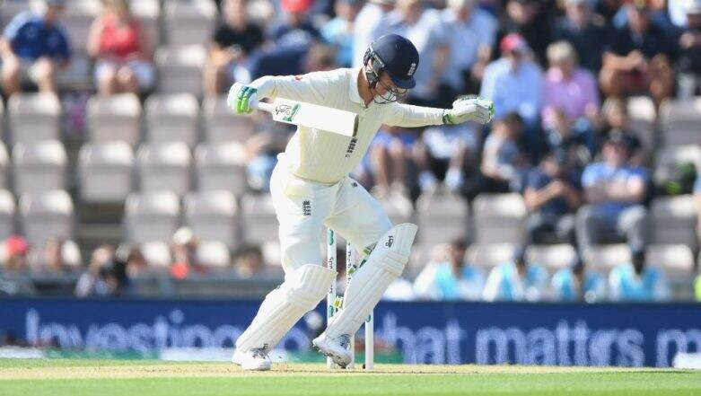 IND vs ENG 4th Test 2018 Video Highlights: Watch Jasprit Bumrah Dismiss Keaton Jennings With an Incredible Delivery IND vs ENG 4th Test 2018 Video Highlights: Watch Jasprit Bumrah Dismiss Keaton Jennings With an Incredible Delivery