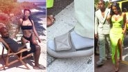 Kanye West Is Finally Wearing Slippers His Size While Vacationing With Wife Kim Kardashian (View Pics)