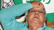 Fodder Scam: Lalu Prasad Yadav Surrenders in Ranchi Court, Mumbai Doctors to Conduct Check-Up and Inform Court
