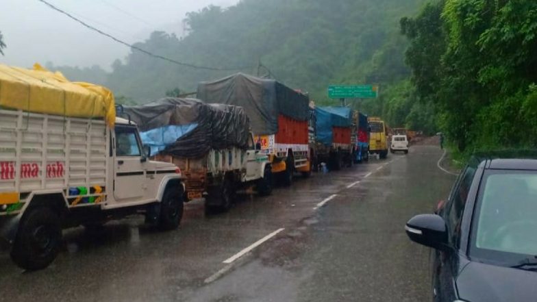 Jammu and Kashmir National Highway Closed as Rains Trigger Massive Landslide in Ramban