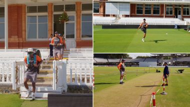 India vs England 2018: Team India Sweats it Out in the Nets Ahead of the Second Test at Lord’s (View Pics)