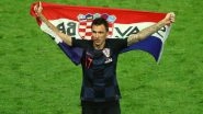 Croatia&rsquo;s FIFA World Cup 2018 Hero Mario Mandzukic Retires From International Football; Posts an Emotional Message on Social Media