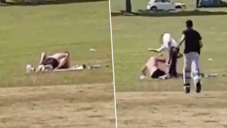 Dad Slaps Couple Having Sex in Children's Cricket Ground in Leeds, Watch Video