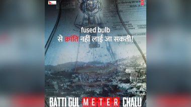 Batti Gul Meter Chalu New Poster: The Trailer of Shahid Kapoor and Shraddha Kapoor’s Film to Be Out Tomorrow!