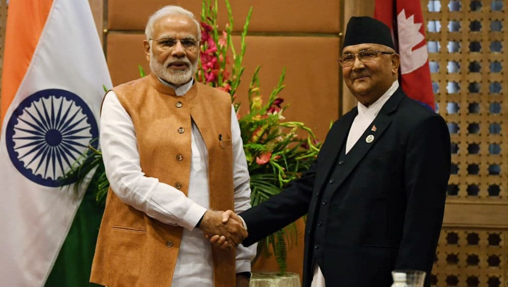 KP Sharma Oli Greets Narendra Modi on New Year, Extends Invitation to Visit Nepal KP Sharma Oli Greets Narendra Modi on New Year, Extends Invitation to Visit Nepal