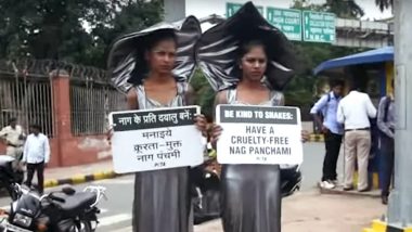 Nag Panchami 2018: PETA Undertakes a Campaign to Prevent Cruelty Against Snakes