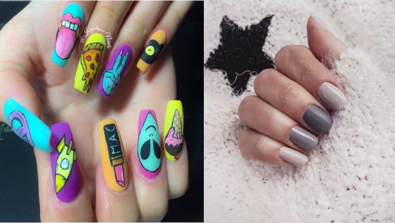 Mismatched Nails Are Easiest Instagram Nail Art You Can 