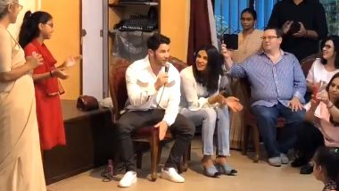 Nick Jonas Sings for the Kids in the Orphanage As Fiancée Priyanka Chopra Cheers for Them (Watch Video)