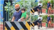 Taimur Playing Badminton with Papa Saif Ali Khan is the Cutest Thing You Will See Today - View Pics