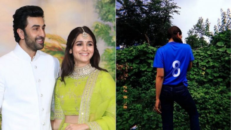 Alia Bhatt Wears Boyfriend Ranbir Kapoor’s Lucky Number on Her Jersey and It’s the Cutest Gesture Ever! – View Pic