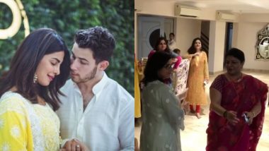 Nick Jonas and Priyanka Chopra’s Mothers Take Over the Internet by Dancing at the Roka Ceremony – Watch Video