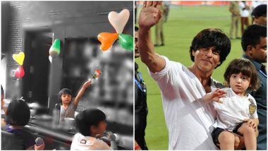 Shah Rukh Khan Shares Picture of AbRam Celebrating Independence Day 2018 and It is Incredibly Cute!